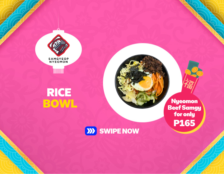 SMOL | K-Nyeomon | Rice Bowl