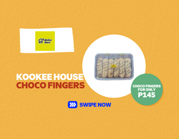 KOOKEE HOUSE CHOCO FINGERS FOR ONLY P145!