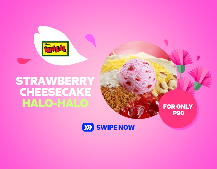 STRAWBERRY CHEESECAKE HALO-HALO