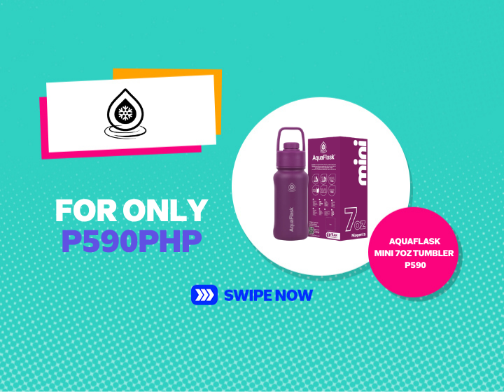 AQUAFLASK MINI 7OZ TUMBLER  FOR ONLY  P590