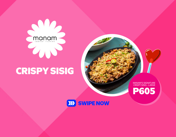 Crispy Sisig from Manam