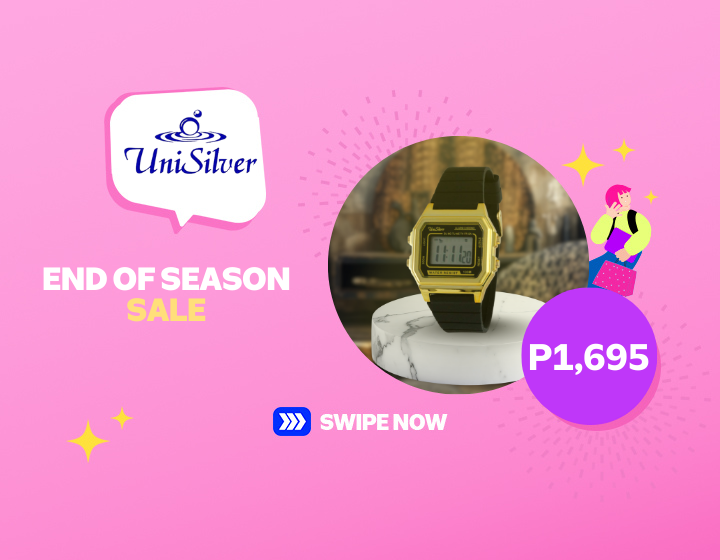 Unisilver watch for only P1,695
