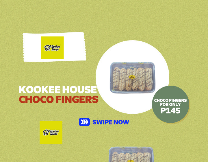 KOOKEE HOUSE CHOCO FINGERS FOR ONLY P145!