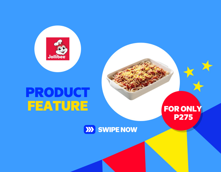 Php 275.00 only on JOLLIBEE Spaghetti Family Pan