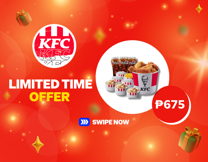 KFC 6-pc Bucket Combo at 675 