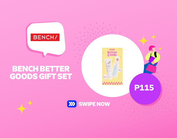 BENCH'S BETTER GOODS GIFT SET AT P115