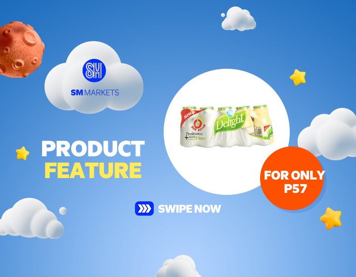 Php 57.00 only on SM SUPERMARKET Delight Probiotics Drink