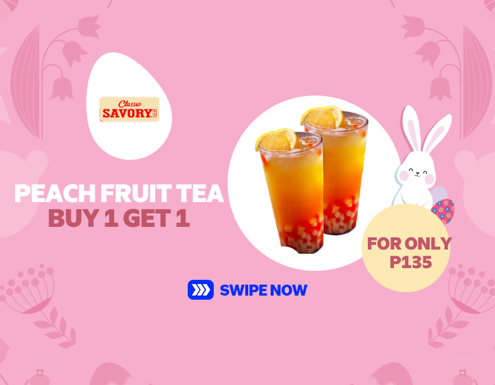 CLASSIC SAVORY PEACH FRUIT TEA