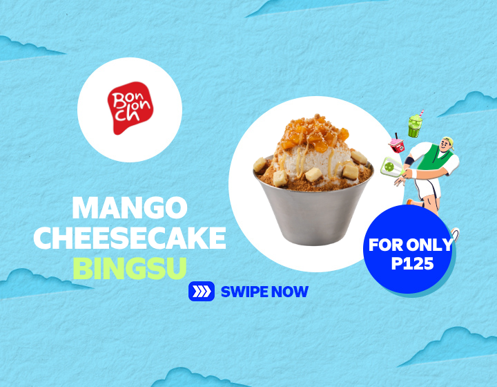 Bonchon Mango Cheesecake Bingsu for only P 125