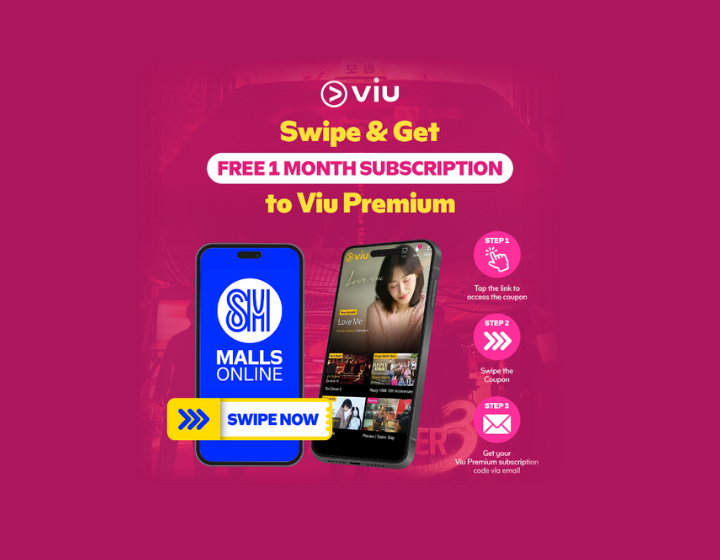 You get one (1) month FREE SUBSCRIPTION to Viu Premium!