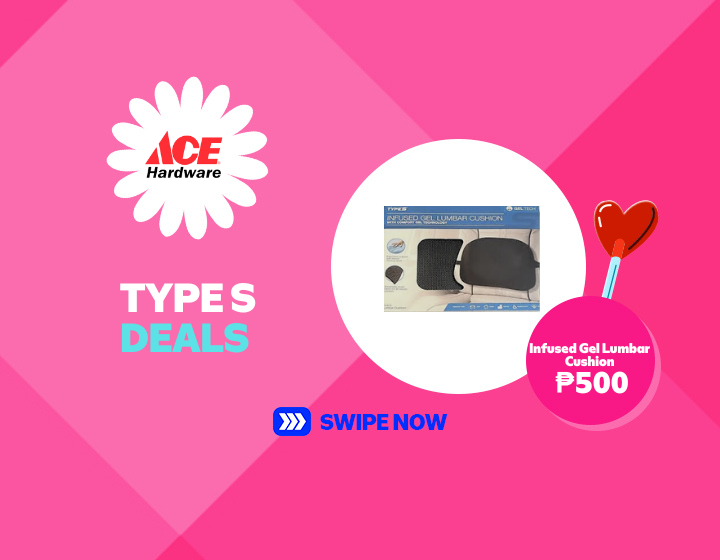 TYPE S INFUSED GEL LUMBAR CUSHION