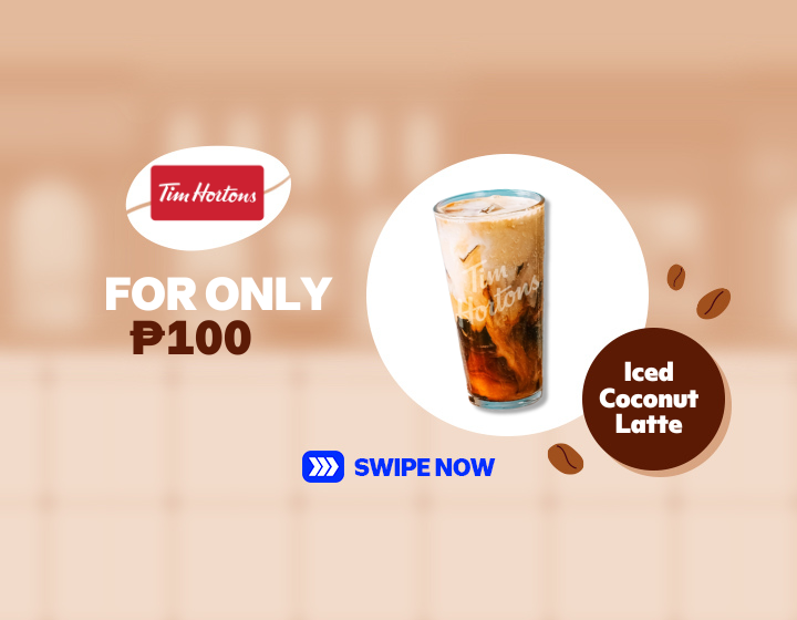 TIM HORTON'S ICED COCONUT LATTE