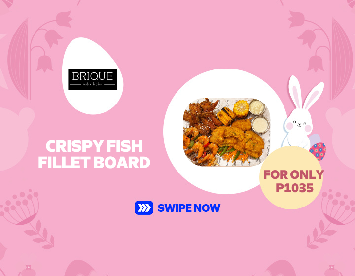 BRIQUE Crispy Fish Fillet Board