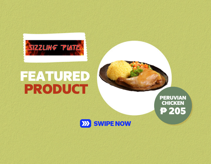 FEATURED PRODUCT on SIZZLING PLATE's PERUVIAN CHICKEN