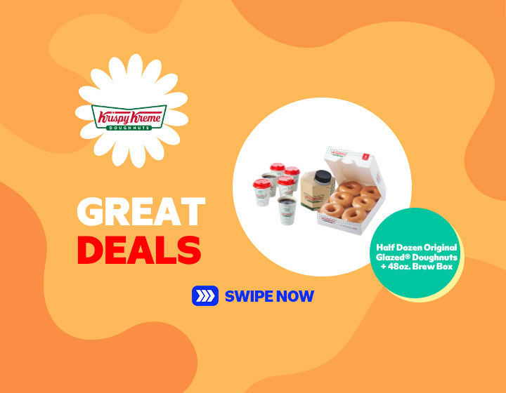 Get these Perfect Together Deals from Krispy Kreme for only PHP 879!