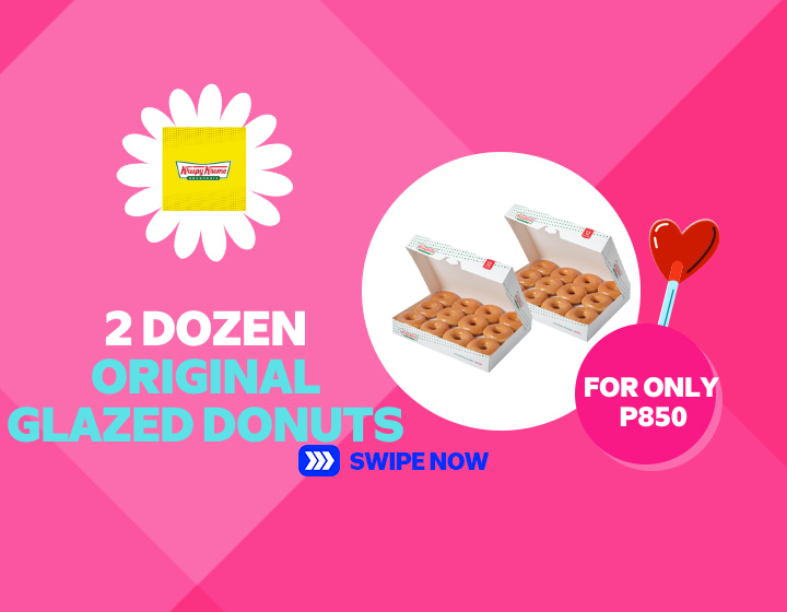 Krispy Kreme Two Dozen Original Glazed Doughnut for only P 850