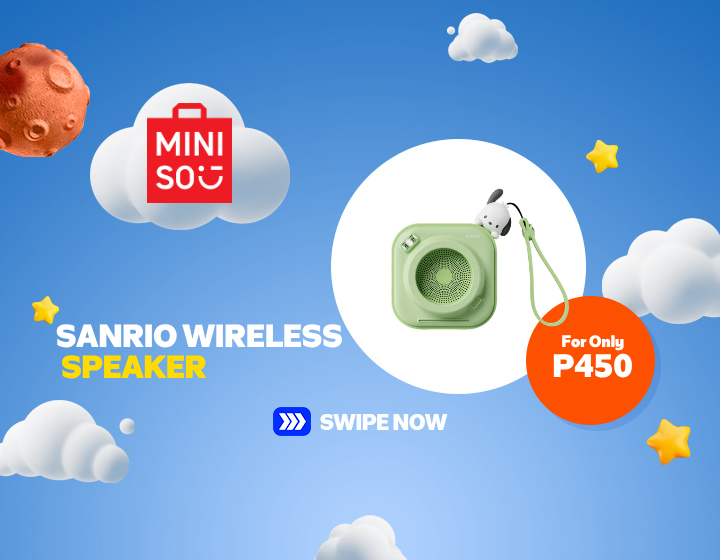 Discount  | Miniso | Sanrio Wireless Speaker | Now ₱ 450