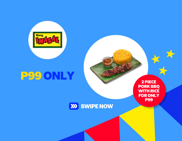 MANG INASAL 2 PIECE PORK BARBEQUE FOR P99