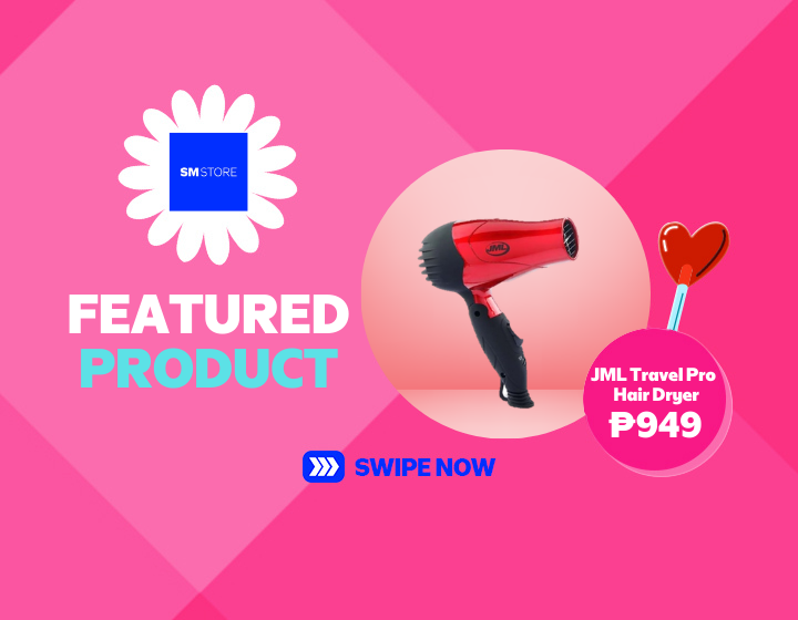 JML TRAVEL PRO HAIR DRYER FOR ONLY P949