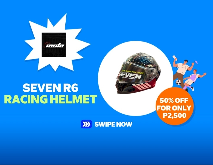 50% OFF RACING HELMET
