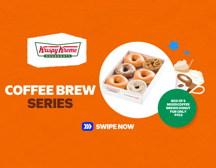 Box of 6 Mixed Coffee Brews Donut 