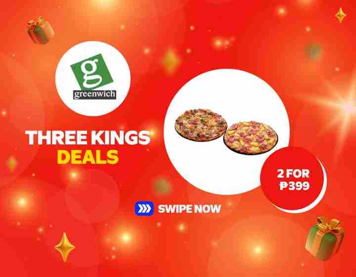 Greenwich pizza bundle at 399