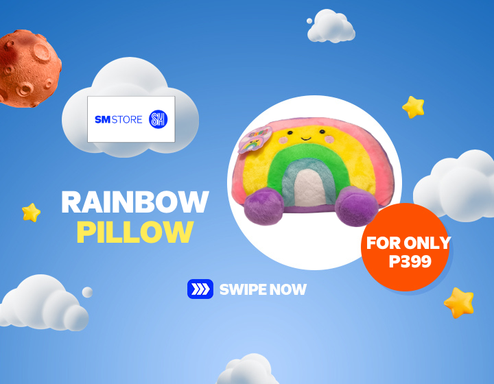 RAINBOW PILLOW