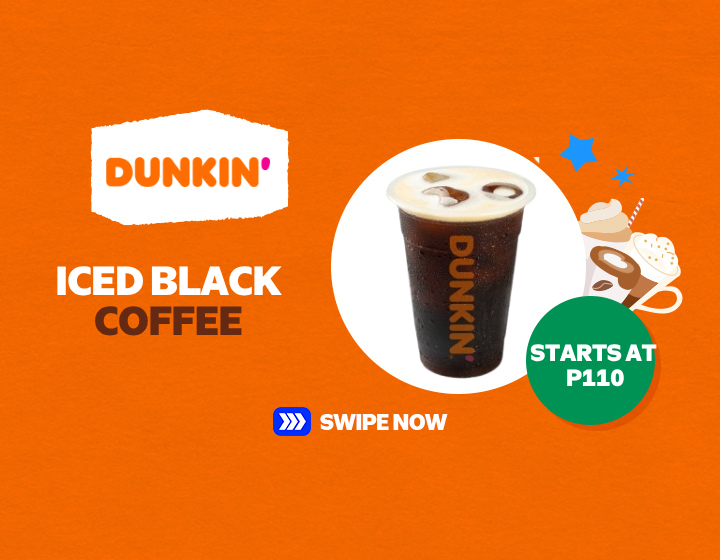 Dunkin Iced Black Coffee