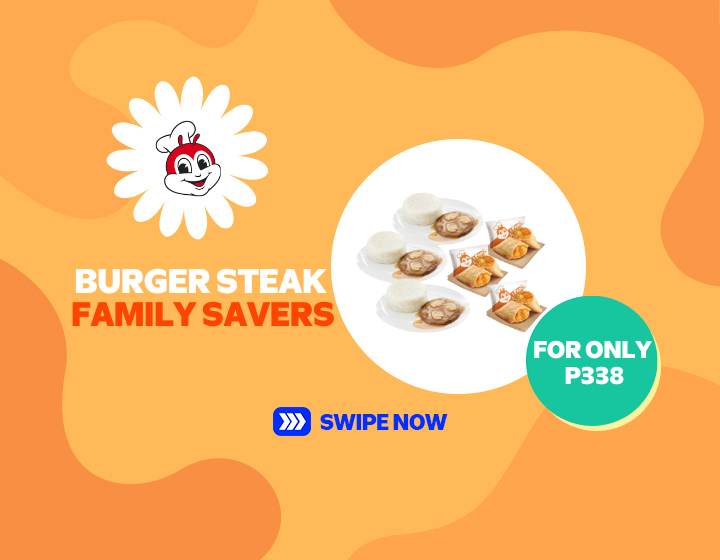 JOLLIBEE BURGER STEAK FAMILY SAVER