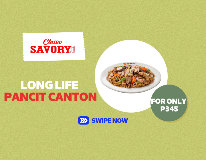 SMMR | CLASSIC SAVORY | LONG LIFE PANCIT CANTON FOR ONLY P345
