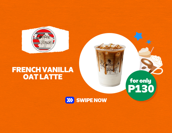 FRENCH VANILLA OAT LATTE FOR ONLY P130