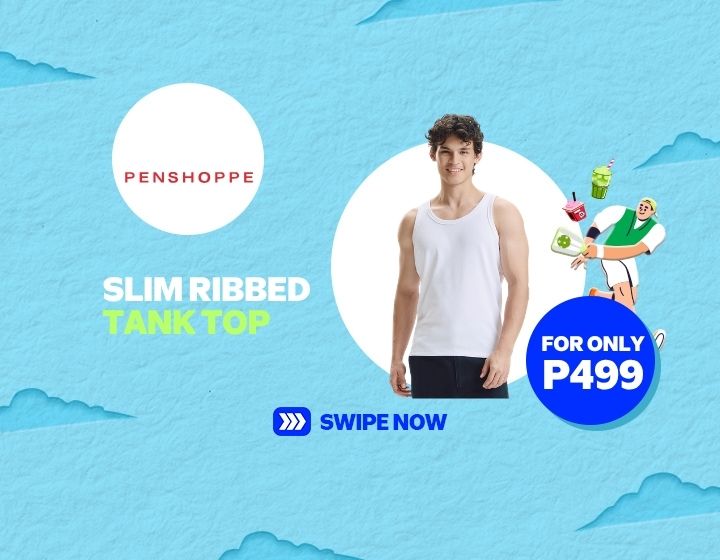 Slim Ribbed Tank Top Php 499