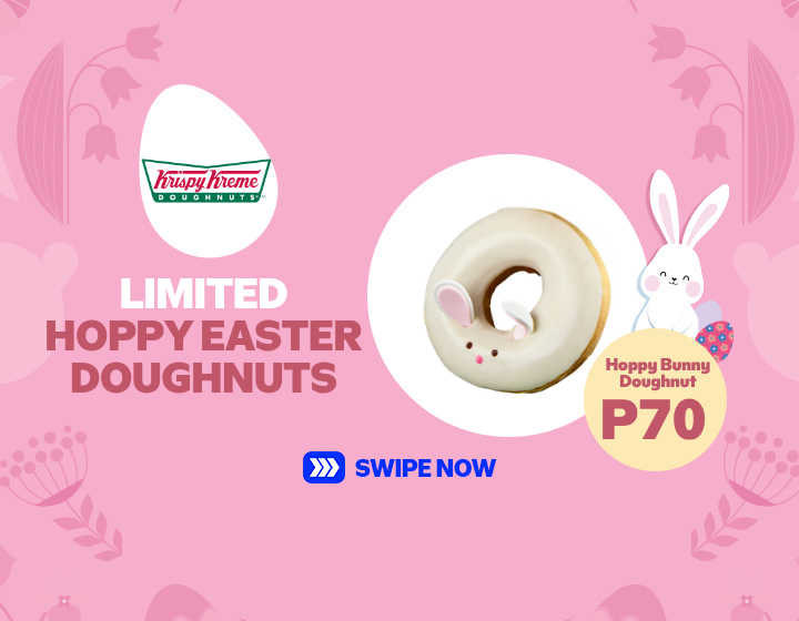 Krispy Kreme Hoppy Easter Doughnut - Hoppy Bunny Doughnut