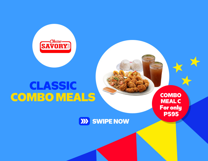 CLASSIC SAVORY | COMBO MEAL C P595