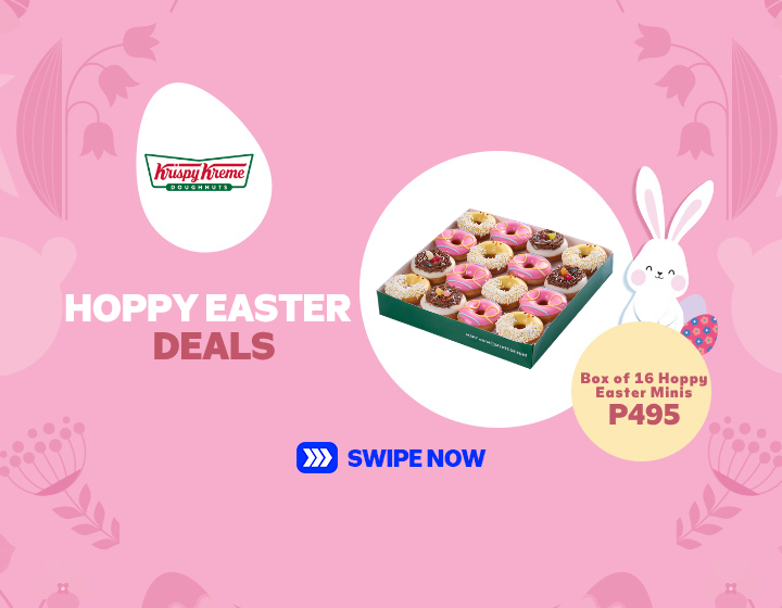 Krispy Kreme's Easter Collection - Box of 16 Hoppy Easter Minis for only  P495