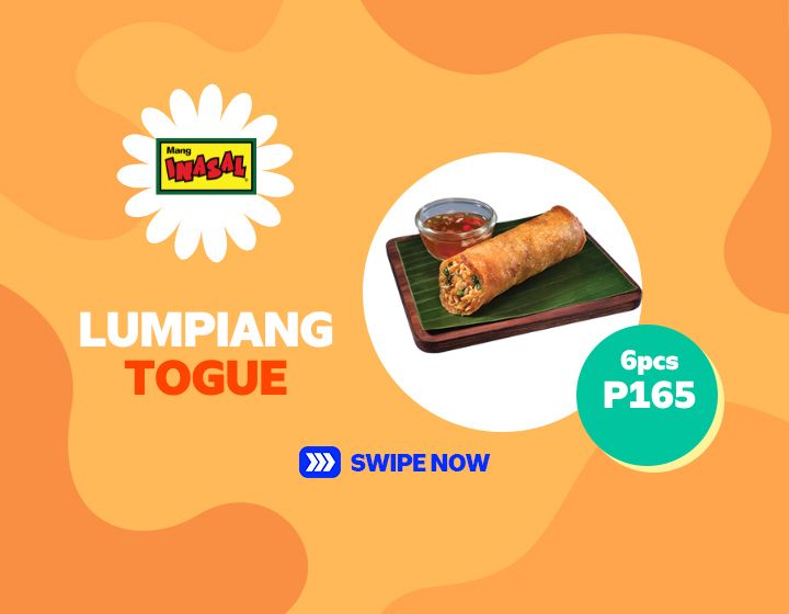 🥢✨ Craving something crunchy and delicious? Satisfy your taste buds with Lumpiang Togue at Mang Inasal for only Php 65.00! 😋 Visit us here at SM City General Santos and enjoy this flavorful snack today! 🌯🍽️
