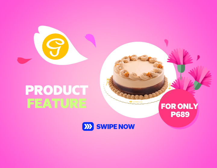 Php 689.00 only on GOLDILOCKS Luscious Caramel Cake