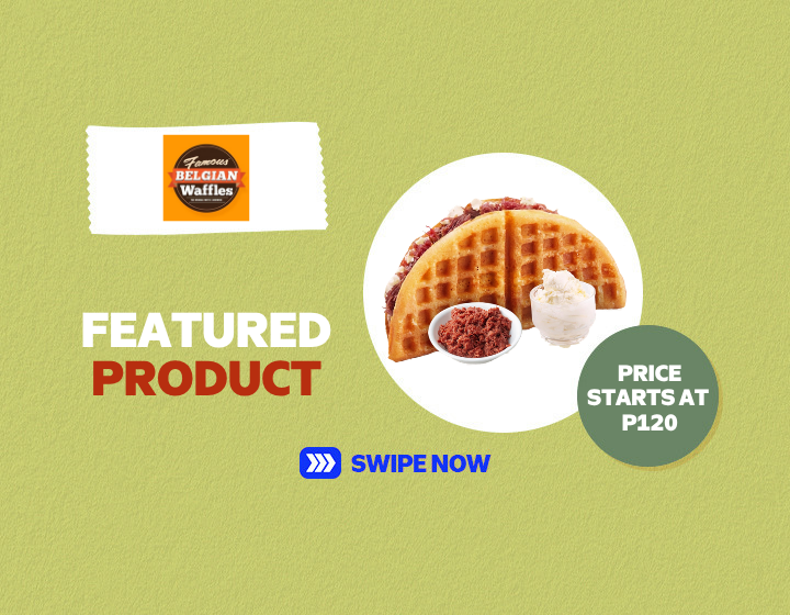 Famous Belgian Waffles | Corned Beef Cream Cheese starts at P120