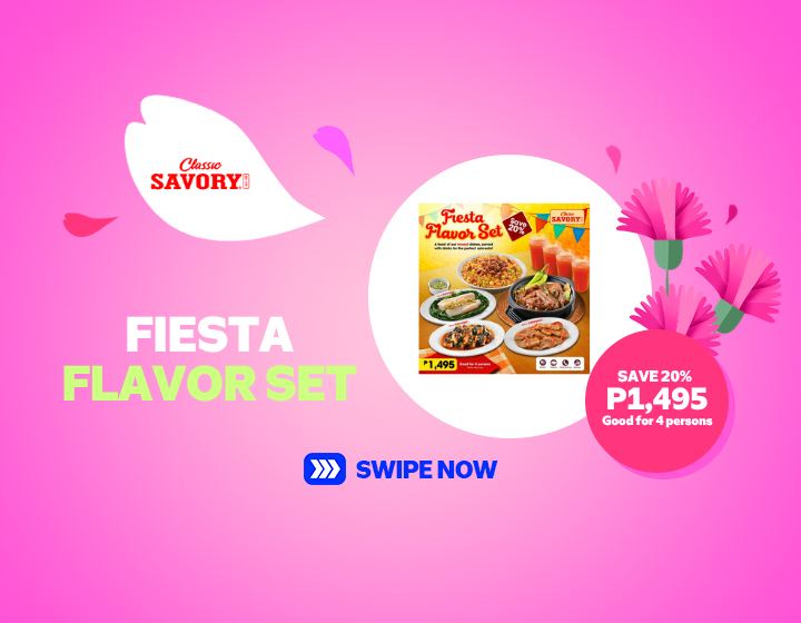 CLASS SAVORY | FIESTA FLAVOR SET FOR ONLY P1495