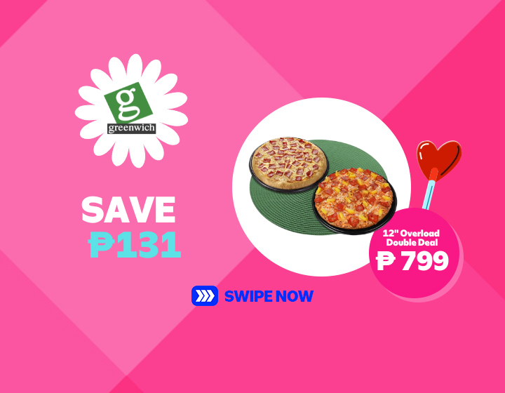 Save ₱131  | Greenwich| 12" Overload  Double Deal | Now ₱ 799