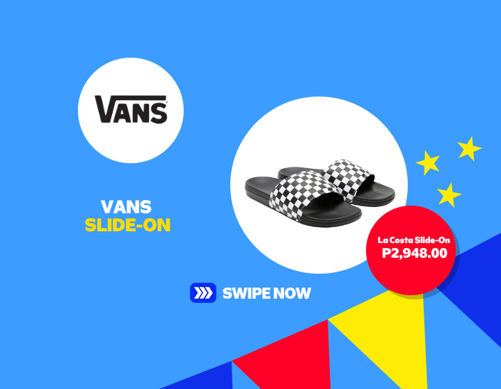 VANS LA COSTA SLIDE ON FOR ONLY P2,948! 