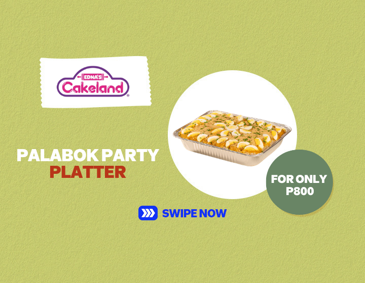 EDNA'S CAKELAND PALABOK PARTY PLATTER AT SM CITY TELABASTAGAN