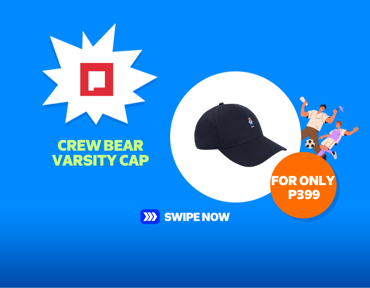 SMZA Penshoppe Crew Bear Varsity Cap