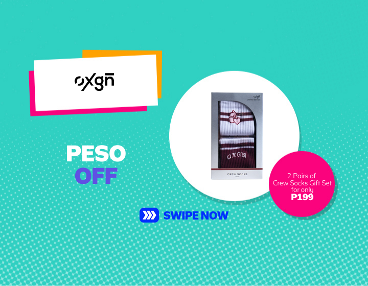 2 Pairs of Crew Socks Gift Set