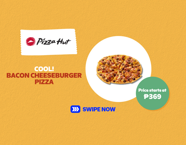COOL! BACON CHEESEBURGER PIZZA