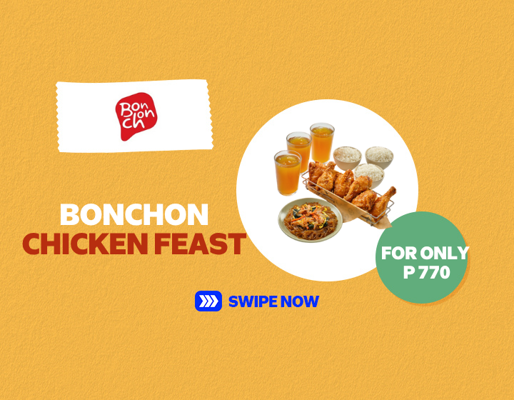 Bonchon Chicken good for 3 for only P 770