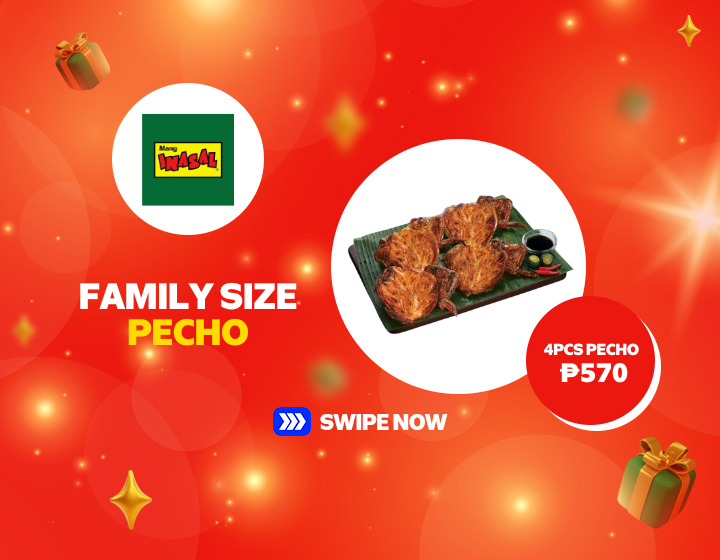 Pecho Family Size for only ₱570