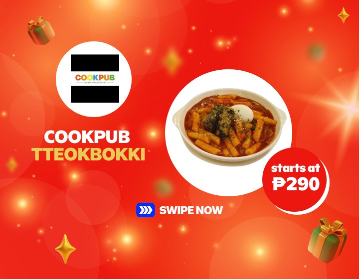 CookPub  Tteokbokki starts at ₱290