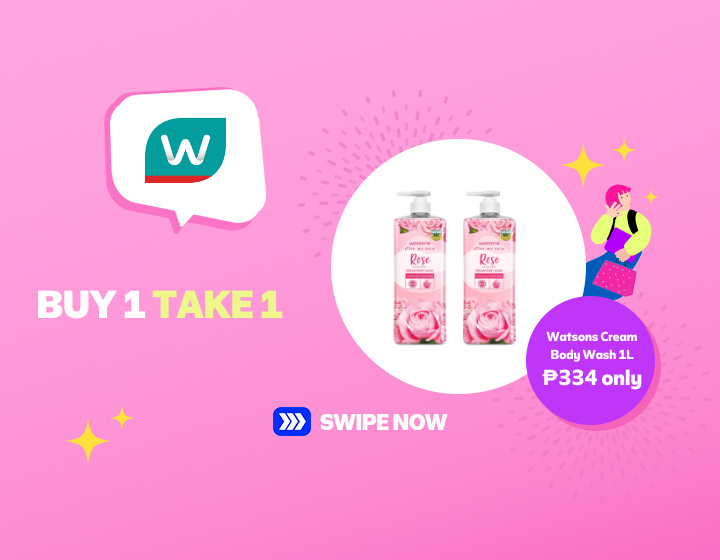 WATSONS | Love My Skin Cream Body Wash Buy 1 Take 1 for P334 only