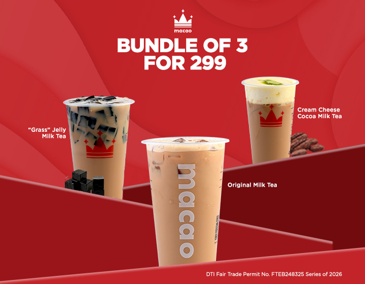 Bundle of Three for ₱299